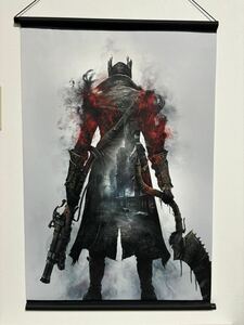 【中古】Bloodborne ブラッドボーン　オーメン　B2サイズ　タペストリー　Gecco