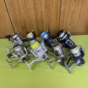 リール まとめて まとめ売り 8個セット DAIWA ダイワ SHIMANO シマノ RYOBI リョービ 釣具 釣り具 