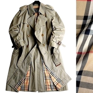 Burberry’s バーバリーズ バーバリー 裏地ノヴァチェック柄 トレンチコート ヴィンテージ WR083-902 94-175 ▲005▼bus021gi