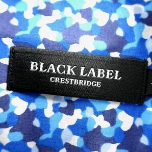 BLACK LABEL CRESTBRIDGE ブラックレーベル 定価2.2万 英国生地 リバティプリント コットンブロード 長袖シャツ 760 24 L ▲039▼bus8619dの画像5