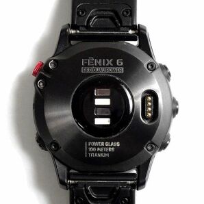 GARMIN ガーミン 定価15.4万 fenix 6 Pro Dual Power フェニックス6 ソーラー充電機能搭載 スマートウォッチ 腕時計 47mm▲030▼bus153giの画像5