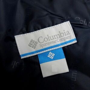 ■Columbia コロンビア 高耐久ナイロン フルジップ ダウンベスト インナーベスト アウトドアウェア YLK100 464 90/S ▲017▼bus300coの画像6