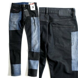 DIESEL ディーゼル 定4.2万 D-STRUKT-SP3 ヴィンテージウォッシュ ストレッチ デニムパンツ ジーンズ 00SDVQ 01 W28-L32 ▲077▼bus9516dの画像1