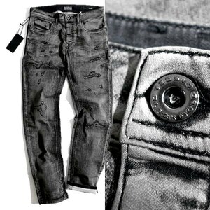 DIESEL BLACK GOLD ディーゼル 定価6.6万 TYPE-2815 ウォッシュ×デトロイト加工 ストレッチ デニムパンツ ジーンズ 02 29 ▲136▼bus9528d