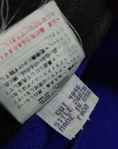 美品 patagonia パタゴニア SYNCHILLA DUCKBILL ダックビル キャップ シンチラ フリース 帽子 L USA製 FA00 ヴィンテージ 青紫×黒 ロゴ_画像8