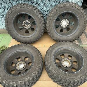 MAMBA 17インチ 8J +25 139.7 6穴/BFGoodrich Mud-Terrain T/A KM3 LT265/65R17 120/117Q 2018年製 4本セット #385-2の画像2