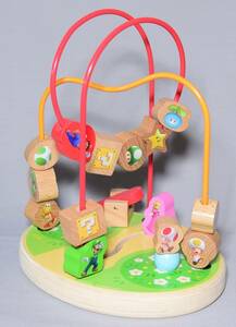 木製知育玩具☆スーパーマリオ コースター☆ルーピング 子ども 育児