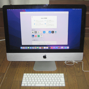 Apple iMac (Retina 4K. 21.5-inch, Late 2015) iMac16.2 RAM 8GB SSD 1TB macOS Monterey install済みの画像3