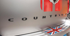 BMW MINI Mini Cooper r60 countryman mat black emblem sticker Country man crossover 