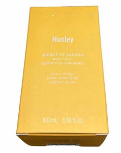 (新品)Huxley ハクスリー ボディーオイル モロッカンガーデナー100ml