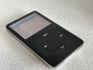 iPod classic 30GB 第5世代 ブラック A1136 動作確認 