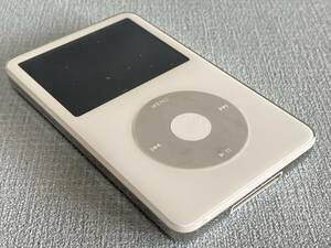 iPod classic 30GB 第5.5世代 ホワイト A1136 動作確認