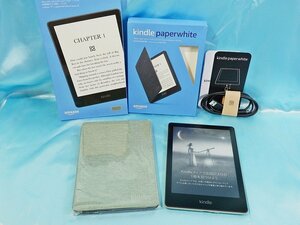 ◆ Amazon Kindle Paperwhite 第11世代 16GB [M2L3EK] ライトグリーン ◆アマゾン・電子書籍リーダー◆