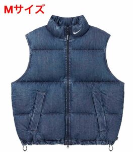 Supreme x Nike Denim Puffer Vest Mサイズ