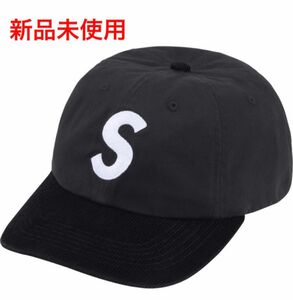 Supreme 2-Tone S Logo 6-Panel Black 新品