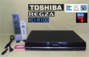 同時録画対応HDD搭載BD＆DVDレコーダー「RD-R100」東芝