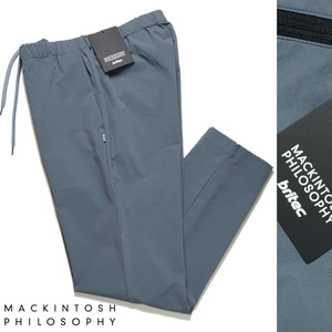 【新品・春夏】定価2.2万 マッキントッシュ フィロソフィー《britec ブリテック》ストレッチ イージーパンツ 40(L) MACKINTOSH PHILOSOPHY