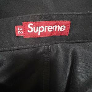 Supreme Moleskin Double Knee Painter Pant 32 ブラック シュプリーム モレスキン ダブルニー ペインターパンツ 美中古品 boxロゴの画像3