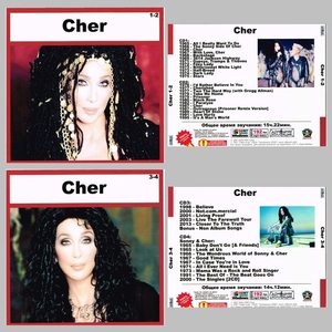 【スペシャル版】CHER CD1+2+3+4 NEW 超大全集 まとめて40アルバムMP3CD 4P♪