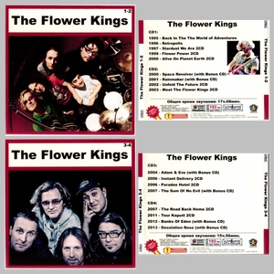 【スペシャル版】THE FLOWER KINGS CD1+2+3+4 NEW 超大全集 まとめて32アルバムMP3CD 4P♪