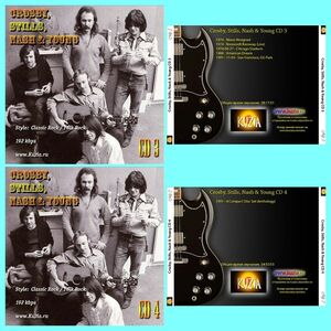 CROSBY, STILLS, NASH & YOUNG CD3+CD4 大全集 MP3CD 2P￠