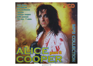 ALICE COOPER アリス・クーパー 大全集 PART2 MP3CD 2P☆