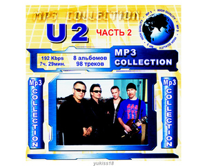 U2 大全集 PART2 98曲 MP3CD☆