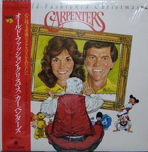 【LP 洋Pop】Carpenters（カーペンターズ）「An Old-Fashioned Christmas」JPN盤 シュリンク付！Santa Claus Is Comin' To Town 他 収録！