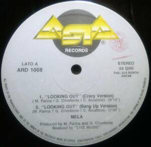 【12's Euro Beat】Mela「Looking Out」Italy盤