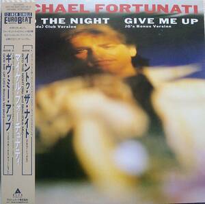 【12's Euro Beat】Michael Fortunati「Into The Night / Give Me Up」JPN盤