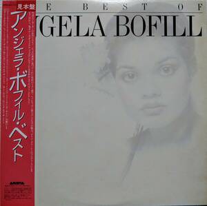 【LP R&B Soul】Angela Bofill「The Best Of Angela Bofill」Promo JPN盤 白プロモ！