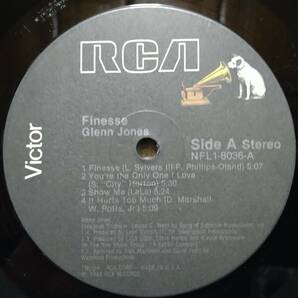 【LP Soul】Glenn Jones「Finesse」オリジナル US盤 シュリンク付 Show Me 収録（Ice Cube.AZ feat. Nasネタ）の画像3