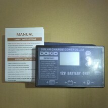 ★☆送料無料☆★　DOKIO ソーラー充電コントローラー☆★☆ソーラーチャージコントローラー！★☆12V24V☆★_画像1