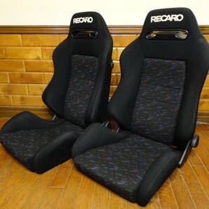 ★RECARO SR3 ルマンカラー 2脚セット★ の画像3