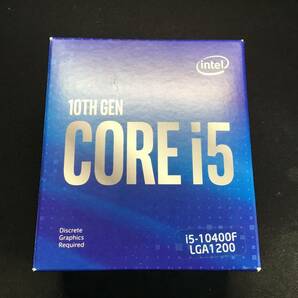 CPU Intel Core i5-10400F 未使用 開封のみ 即納 日本正規品 LGA1200の画像1