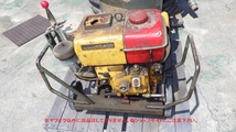 モルタルポンプ カワ式　ロータリー　KR-50型　モルタル　ポンプ 　ディーゼルエンジン セメント　左官_画像2