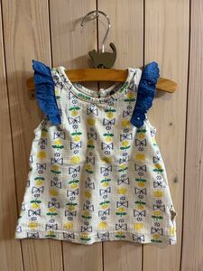 プチジャム　９０ ノースリーブ 女の子 こども服 Tシャツ タンクトップ