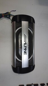 アルパイン サブウーハー swe-1390 MAX POWER 200W