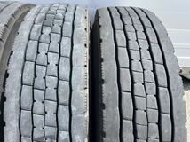 残溝11ミリ　DUNLOP SP680 225/80R17.5 123/122L 2022年ミックスタイヤ6本セット_画像2