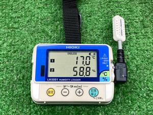 【中古美品】◇HIOKI　温湿度ロガー　温湿度センサ　LR5001 LR9504 HUMIDITY LOGER　HUMIDITY SENSOR【226】　◇アクトツール富山店◇Y