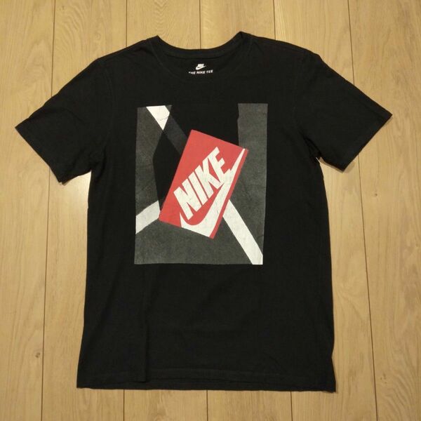 USA古着卸 Sサイズ THE NIKE TEE ナイキ ロゴプリント Tシャツ