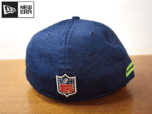 1円スタート!【未使用品】(7-1/2 - 59.6cm) 9FIFTY Low Profile NFL SEATTLE SEAHAWKS シーホークス ニューエラ キャップ 帽子 K22_画像5