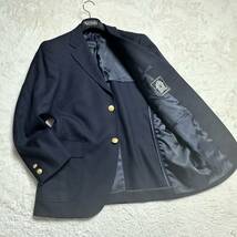 【極美品】VAN JACKET ヴァンヂャケット 紺ブレ ブレザー テーラードジャケット ウール 金ボタン A5(M相当)_画像1