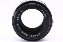 ニコン Nikon Ai-s Nikkor 50mm F1.4 #12326_画像3