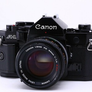 【整備済み・美品】Canon A-1 FD 50mm F1.4 S.S.C. ボディ レンズセット キヤノン #9603の画像1