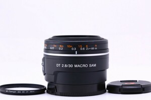 【極上美品】ソニー SONY DT 30mm F2.8 MACRO SAL30M28 #12356