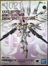 GUNDAM FIX FIGURATION METAL COMPOSITE ウイングガンダムスノーホワイトプレリュード 新機動戦記ガンダムW 化粧箱未開封 輸送箱開封済み_画像3