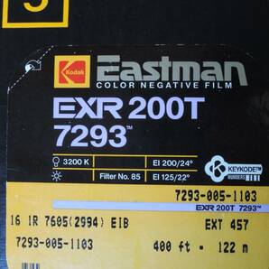 イーストマン コダック 16mmフィルム/5缶／Eastman Kodak EXR 200T 7293 16mm Films×5の画像3