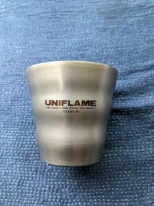  негодный номер Uni рама UNIFLAME wave двойной кружка titanium 