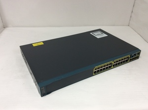 初期化済み CISCO/シスコ Catalyst 2960-S series WS-C2960S-24TS-L 搭載OS Version 15.2(2)E2